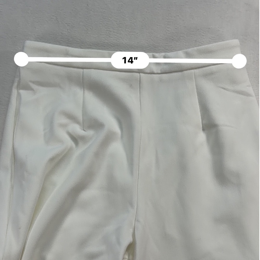 NWT Lulus Flaunt It Like That White One Shoulder Jumpsuit M - Picture 11 of 11